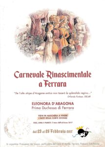 Copertina Brochure Carnevale Ferrara 2017