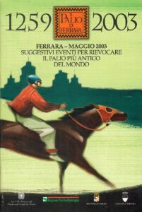 Copertina Libretto Palio di Ferrara Edizione 2003
