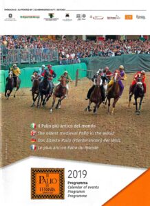 Copertina Libretto Palio di Ferrara Edizione 2019