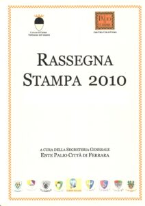 Copertina Rassegna Stampa Edizione 2010